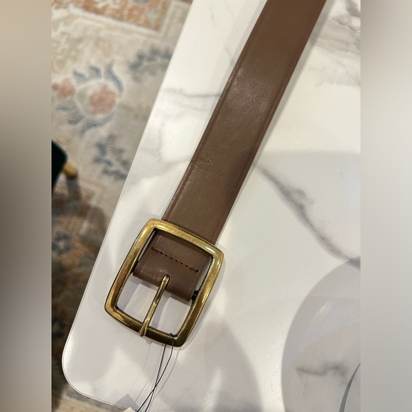 Classic Rustic Basic Brown Belt - Picture 2 of 6
